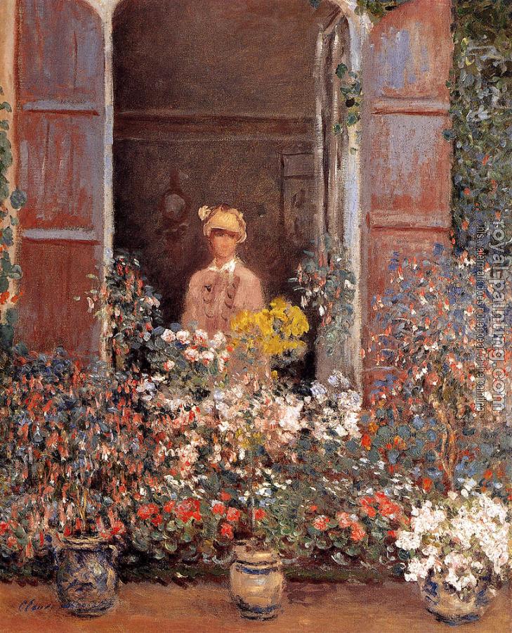 Claude Oscar Monet : Camille At The Window